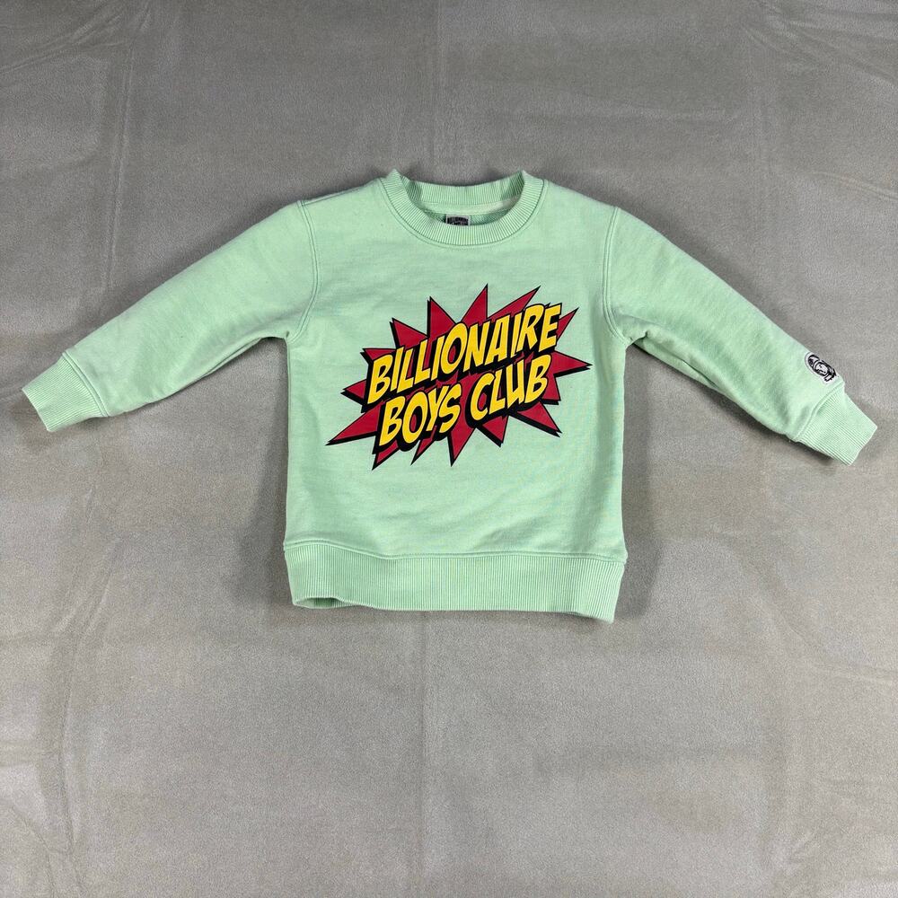 Billionaire Boys Club Toddler Comic Book‎ Graphic Sweatshirt Size 2T Preowned